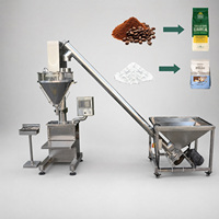 Machine de remplissage quantitative de poudre de fécule et d'assaisonnement avec contrôle par servomoteur, machine d'emballage de poudre
