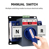 Interrupteur de transfert automatique BMATS2-63/2P pour double alimentation