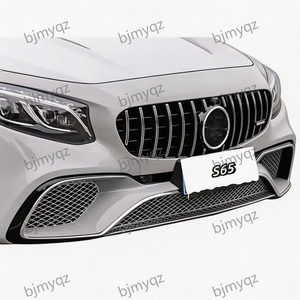 Kit Carrozzeria per Mercedes Benz Classe S Coupé W217 in Stile S63 AMG, Paraurti Anteriore e Posteriore, Griglia, Diffusore, Terminali di Scarico per Classe S <span class=keywords><strong>Cabrio</strong></span> - Product Image 3