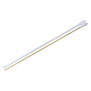 Disposable Medical Sterile Individually Wrapped Plastic Stick Wooden Stick Cotton Swab