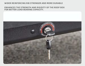 Boîtes <span class=keywords><strong>de</strong></span> <span class=keywords><strong>toit</strong></span> <span class=keywords><strong>de</strong></span> voiture <span class=keywords><strong>mont</strong></span>ées sur attelage <span class=keywords><strong>de</strong></span> style sportif, étanches en ABS, pour le transport <span class=keywords><strong>de</strong></span> bagages et <span class=keywords><strong>de</strong></span> marchandises - Product Image 5