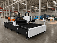 Promotion : Machine de découpe laser à fibre CNC 3015, refroidissement par eau, automatique, 1500W, pour l'acier