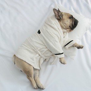 Albornoz de Baño Personalizado Ecológico para Mascotas - Bata de Fibra Personalizada Súper Absorbente para Perros - Product Image 1