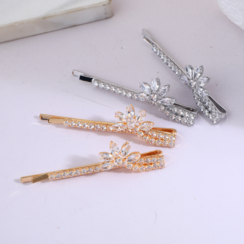 High Quality Diamante Hairpins Bling Full