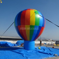 Ballon gonflable géant pour toit, ballon publicitaire gonflable à air froid K2101