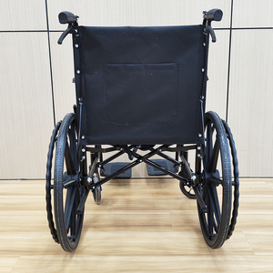 Fauteuil roulant manuel Hubang en acier G35-S, durable pour les personnes âgées, les personnes handicapées et les maisons de retraite - Product Image 2