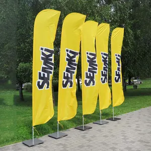 High quality cheap automotive flags banners party decorations banners flags suppliers barber feather flags plastic