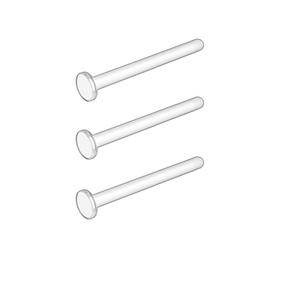 Wholesale Basic Nose <strong>Piercing</strong> <strong>Glasses</strong> Nose Stud Straight S Shape Simple Nose Ring Jewelry - Product Image 4