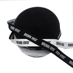 Banda personalizada para ropa interior Peluca Cabello Impreso Ropa Pelucas Accesorios suaves personalizados Jacquard Goma Nylon Logo Bandas elásticas - Product Image 2