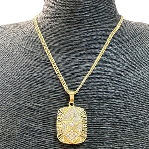 NFLダラスラグビースポーツ選手権ネックレス金メッキリンクチェーンファン記念ギフト - Product Image 5