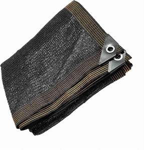 Tenda Parasole Rettangolare Nera 2x3 M per Balcone - Product Image 1