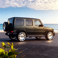 Rines Personalizados Forjados SL de 19, 21, 22, 24 y 26 Pulgadas, 5x112, 5x130, 6x139.7, Pulidos, para Benz Clase GLS, Clase G, Chevrolet Silverado