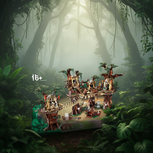 Set di Costruzioni Villaggio Ewok, 1990 Pezzi, 16+ Anni, Kit Modello Casa sull'Albero - Product Image 3