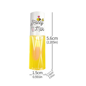Nuevo Brillo Labial con Sabor a Miel, Rico en Vitamina E, Aceite Labial Hidratante que Cambia de Color con la Temperatura, de Larga Duración, Efecto Voluminizador - Product Image 6