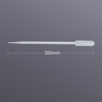 Pipette Pasteur de 10 ml stérile, emballée individuellement dans du papier et du plastique
