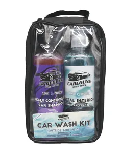 CAR WASH KIT The dense foam effectively removes dirt and pollutants and improves the gloss of the car paint