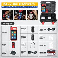 Solution économique pour la programmation de clés de voiture, appareil de programmation de clés de voiture Autel KM100 pour toutes les clés perdues