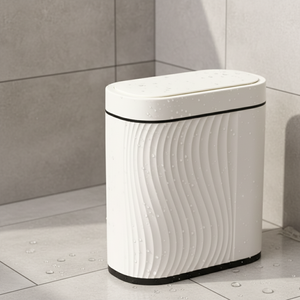 自动智能非接触式塑料立式垃圾桶带运动传感器和盖子，适用于浴室和卧室 - Product Image 6
