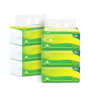 Wholesale Face Cleaning Hotel Home Soft Facial Tissue 3ply Disposable Tissue Paper Facial Tissue