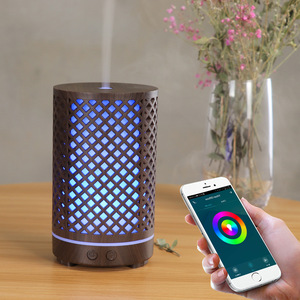 Diffuseur d'arômes intelligent Wi-Fi à ultrasons 100 ml avec lumière LED et humidificateur pour la maison, le bureau et la chambre à coucher - Product Image 2