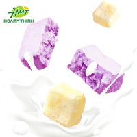 SABAVA 38g Sachet de chips de yaourt aux fruits mélangés lyophilisés (myrtille et durian)