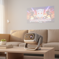 Projecteur laser UHD 4K JMGO N5 Ultra Max 5000 CVIA DLP haut de gamme intelligent 240Hz Dynaudio Wi-Fi6 AI Gimbal pour jeux et home cinéma 1.3x