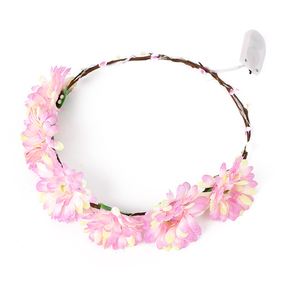 Nuovo arrivo corona di fiori da sposa LED archetto luminoso per matrimonio decorazioni natalizie di Pasqua - Product Image 6