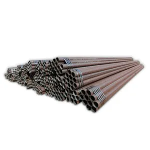 Factory directly sale ERW 6 Meter Welded Round Black Carbon Steel Pipe