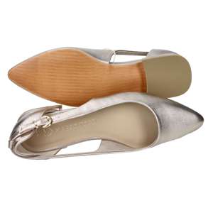 Bailarinas para mujer Marco Tozzi 2-22114-42 Platino Tacón de 2 cm Talla 39 - Product Image 6
