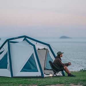 เต็นท์ <span class=keywords><strong>Naturehike</strong></span> Outdoor Camping Ling Feng <span class=keywords><strong>air</strong></span> 7.3 เต็นท์สองชั้นสำหรับ 2 คน เต็นท์เป่าลม - Product Image 3