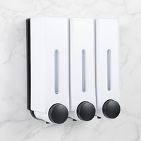 honajo HD-1559 Dispenser Sabun Busa Ramah Lingkungan Modern Tanpa Bor, Terpasang di Dinding, Bahan ABS, Garansi 5 Tahun, Untuk Penggunaan Rumah Tangga, Toilet, Dapur