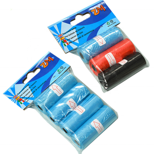 जूस पेट आउटडोर निर्माता ठोस रंग डिग्रेडेबल डॉगी पूप बैग कम्पोस्टेबल डॉग पूप बैग कुत्ते अपशिष्ट बैग - Product Image 1