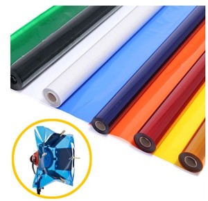 Filtre de couleur professionnel 40*50cm 15.7*19.6\" pour éclairage de scène Lumière rouge - Product Image 5