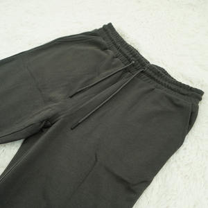 กางเกงผ้าฝ้ายเข้ารูปคุณภาพสูงของผู้ชายกางเกงเอวสูงเอวยางยืดด้านหน้าแบนแบบทันสมัยพร้อมกระเป๋าเดินทางขนาดพิเศษขายตรง - Product Image 2