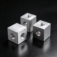 Écrous moletés cylindriques longs en acier inoxydable 304, filetage métrique M3-M14, classe 4.8 6.8, pour applications médicales
