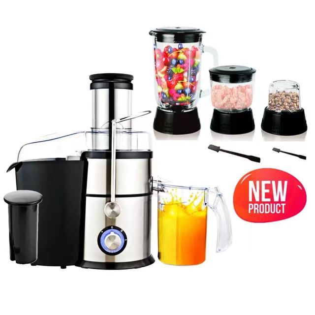 Hot Selling 4 in 1 Juicer Extractor Machine Slow Cold Press Juicer 1000W Centrifugal Juicer Machine