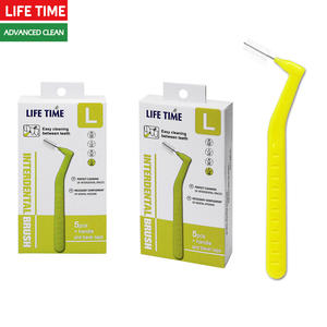 Caja de ECO-PACKING plegada, 5 uds., <span class=keywords><strong>cepillo</strong></span> de espacio para dientes desechable Dental en forma de L, <span class=keywords><strong>cepillo</strong></span> Interdental <span class=keywords><strong>interproximal</strong></span> - Product Image 3