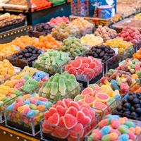 Gomitas Suaves Surtidas Halal, Ositos de Goma, Dulces y Ácidos, Venta al por Mayor, Personalizados, OEM, ODM