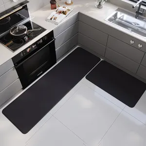 7 couleurs 12mm anti-fatigue debout confort ensembles de tapis de cuisine en PVC tapis de sol imperméable de cuisine en gros