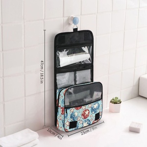 Custom Logo Personalized Portable Bathroom Hanging Large Size Wash Bag <b>Makeup</b> <b>Storage</b> Travel Toiletry Bag <b>for</b> Adult - Product Image 6