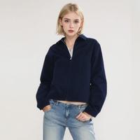 KINGSRICH blouson d'aviateur avec logo personnalisé blouson utilitaire en cuir pour femmes bombardier vintage en daim avec capuche