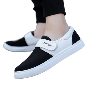 Nouvelles Espadrilles Rétro Style Marche Baskets Décontractées Souples à Coupe Basse en Toile pour Hommes – Idéales Été Automne Hiver - Product Image 1