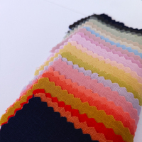 Primavera Verano color sólido Lino rayón viscosa tejido mezclado tela para blusa vestido que fluye tela suave 6E20