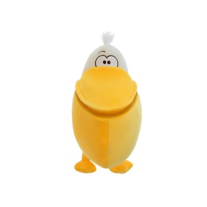 Logo personalizzato pellicano bambole di peluche di peluche di uccelli dal becco grande giocattoli di peluche grandi boccali uccelli gettare cuscino decorazione cuscino - Product Image 5
