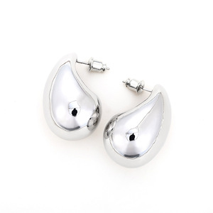 Orecchini a Goccia Metallici Grandi, Eleganti e Minimalisti, Gioielli Chic per Donne, per Uso Quotidiano, Feste, Accessorio Regalo - Product Image 5
