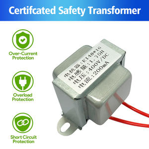 Ei48/<span class=keywords><strong>ei41</strong></span>/ei57 220V/230V đến 12V/3.7V một pha 20W biến áp điện tần số thấp PCB Mount up biến áp cách ly âm thanh - Product Image 6