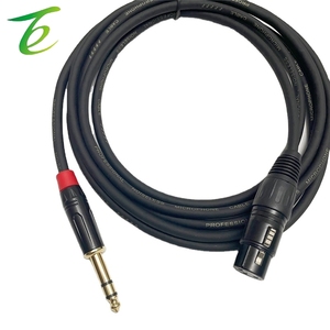 สายไมโครโฟนแบบ XLR บาลานซ์ 1/4 นิ้ว รองรับไฟ 48V สำหรับมิกเซอร์ Cannon TRS ขนาด 6.5/6.35 มม. - Product Image 5