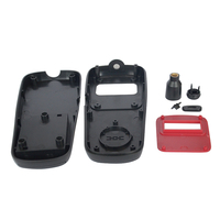 173*76*30mm voiture Air Ion négatif purificateur coque gaz toxique détecteur de qualité de l'air boîtier de jonction avec fenêtre LCD personnaliser Logo