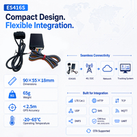Rastreador GPS para Vehículos 4G LTE de Alta Calidad con Antena Celular Integrada para Rastreo de Autos en Áreas Remotas