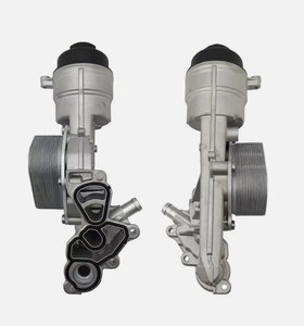 Boîtier de filtre de refroidisseur d'huile moteur pour BMW <span class=keywords><strong>F20</strong></span> F21 F30 11417600468 - Product Image 1